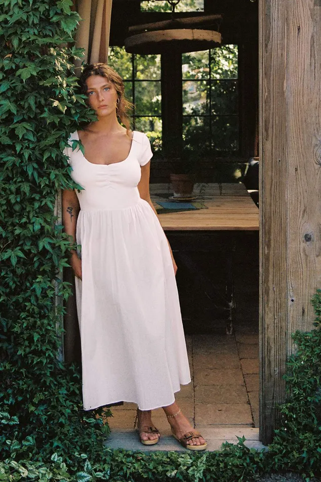 Dresses Christy Dawn Women The Monica Dress Petal Pink