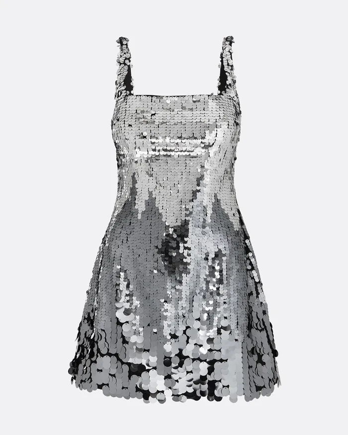 Dresses Guida Gunmetal Short Dress Gunmetal 8211 Safiyaa Women