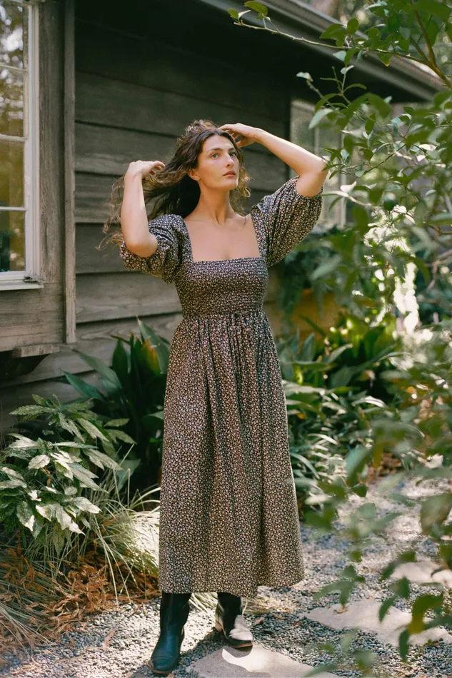 Dresses The Katrina Dress Noir Harvest Christy Dawn Women