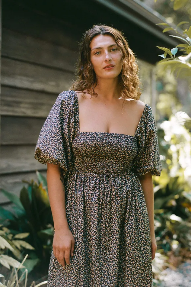 Dresses The Katrina Dress Noir Harvest Christy Dawn Women