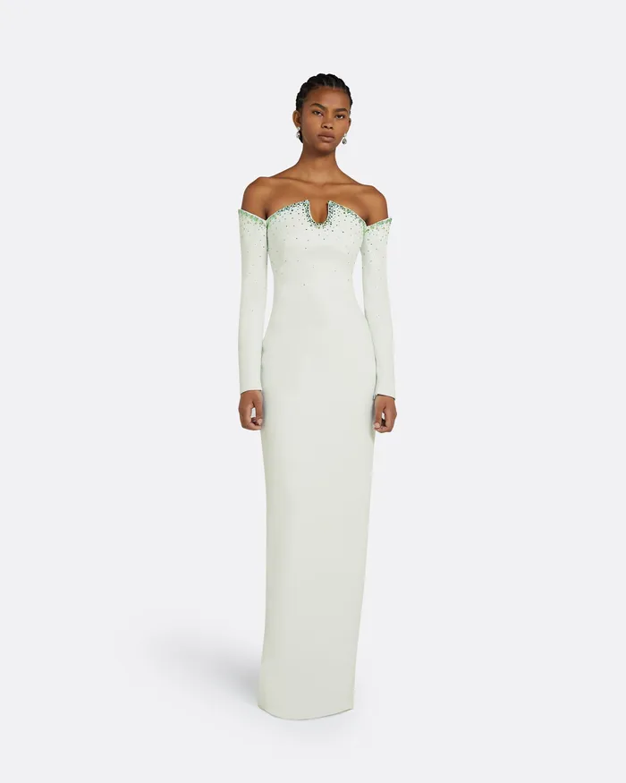 Dresses Women Bessy Glacier Long Dress Glacier Safiyaa