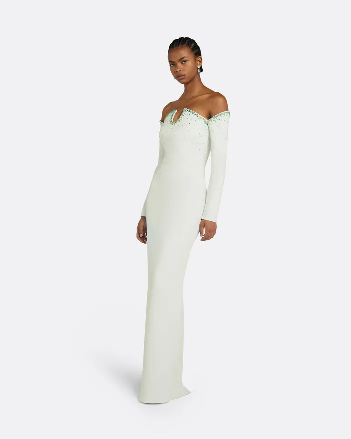 Dresses Women Bessy Glacier Long Dress Glacier Safiyaa