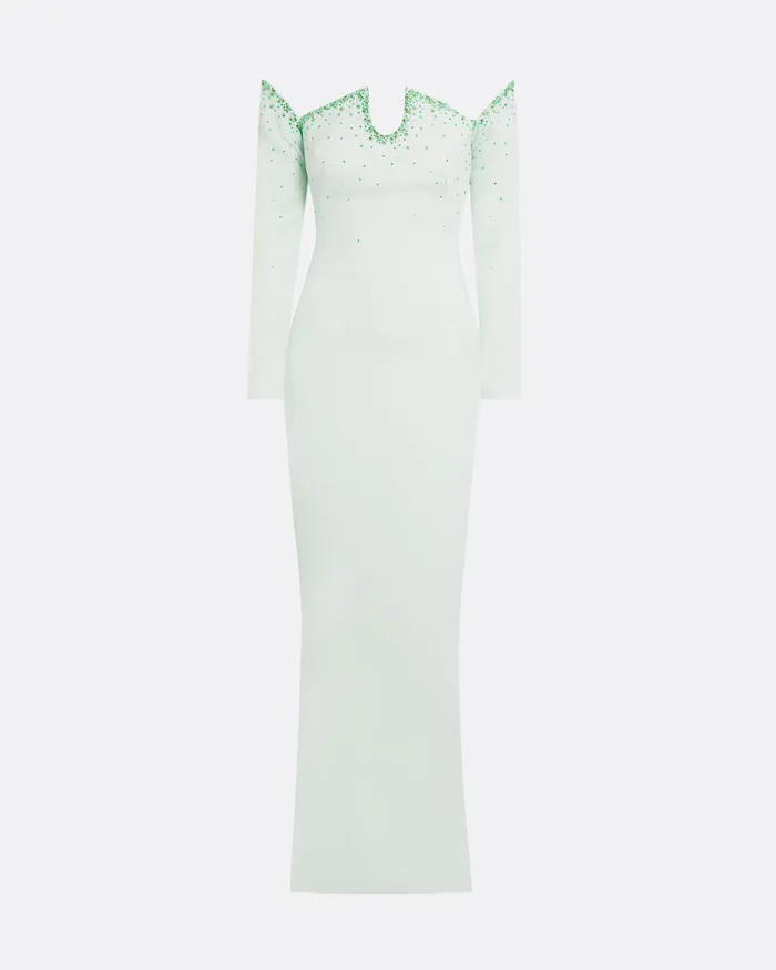 Dresses Women Bessy Glacier Long Dress Glacier Safiyaa