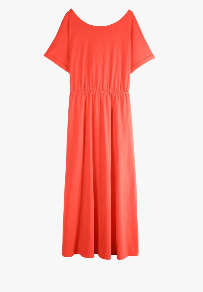 Dresses Women Hush Amber Tie Back Jersey Dress Coral