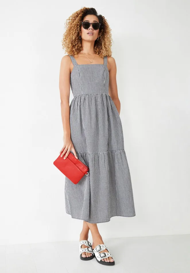 Dresses Women Hush Gingham Sun Dress Black
