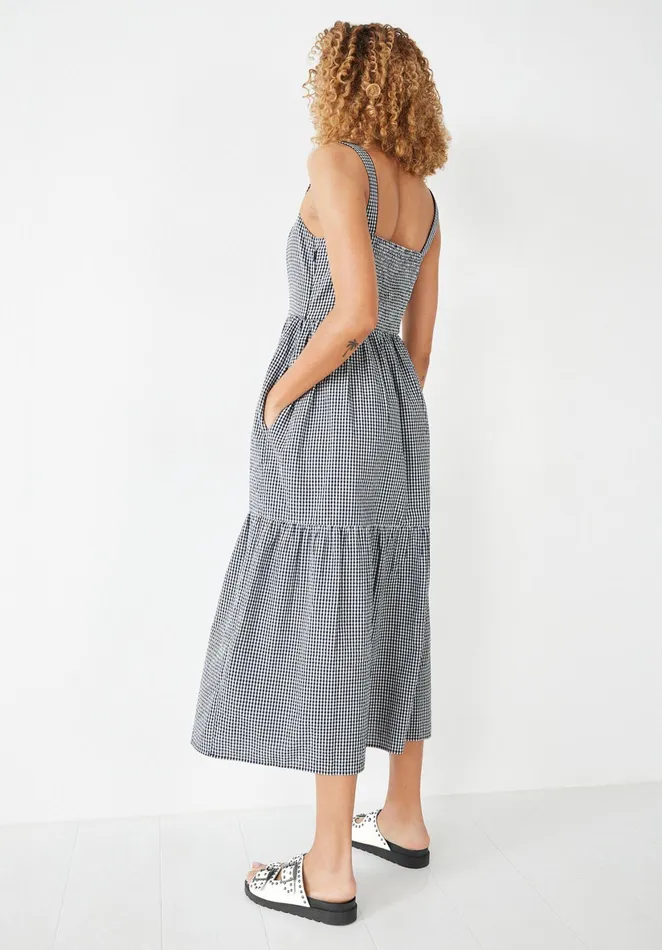 Dresses Women Hush Gingham Sun Dress Black