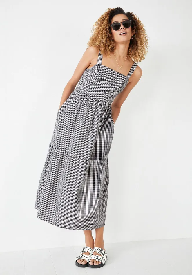 Dresses Women Hush Gingham Sun Dress Black