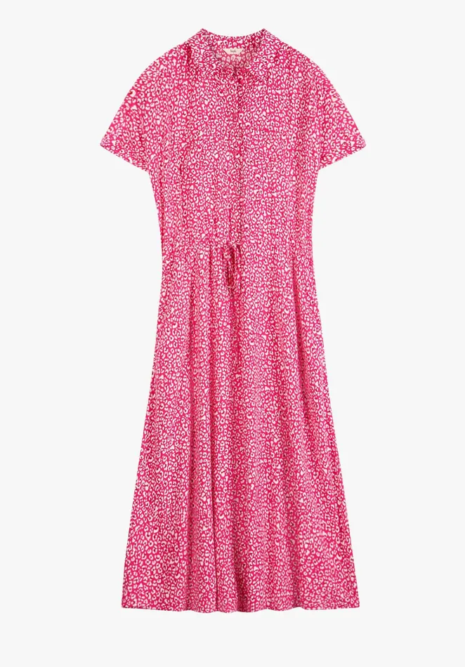 Dresses Women Hush Hattie Printed Shirt Dress Graphic Leopard Pink