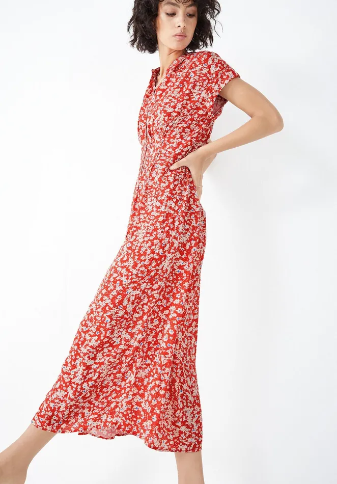 Dresses Women Hush Posy Shirt Dress Spring Blossom Red