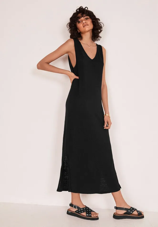 Dresses Women Hush Rhia Tie Back Midi Dress Black