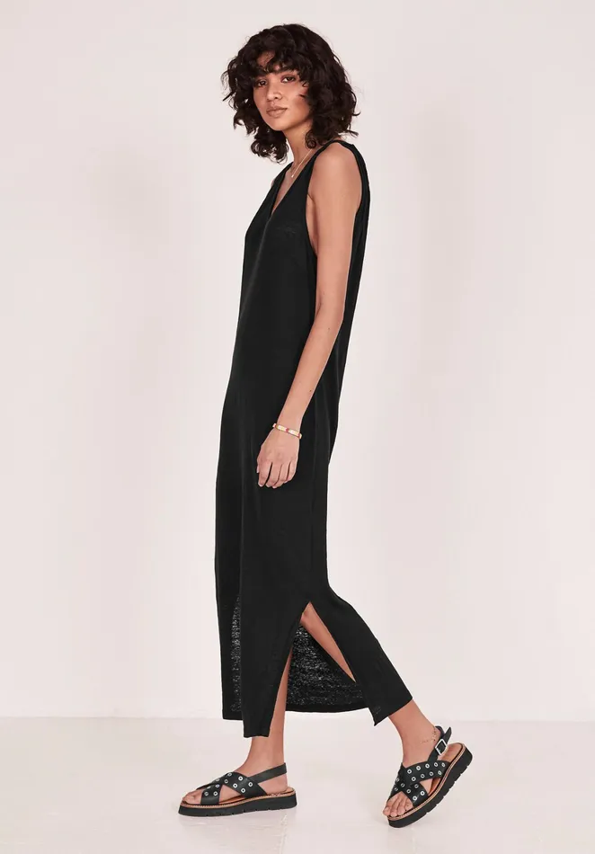 Dresses Women Hush Rhia Tie Back Midi Dress Black