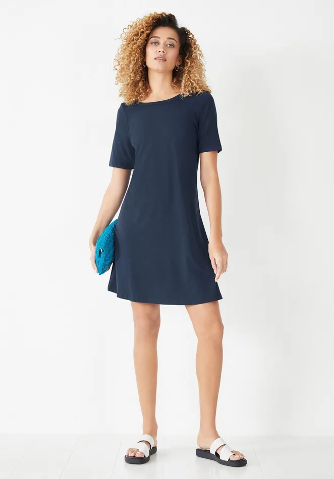 Dresses Women Hush Sal Jersey Mini Dress Navy