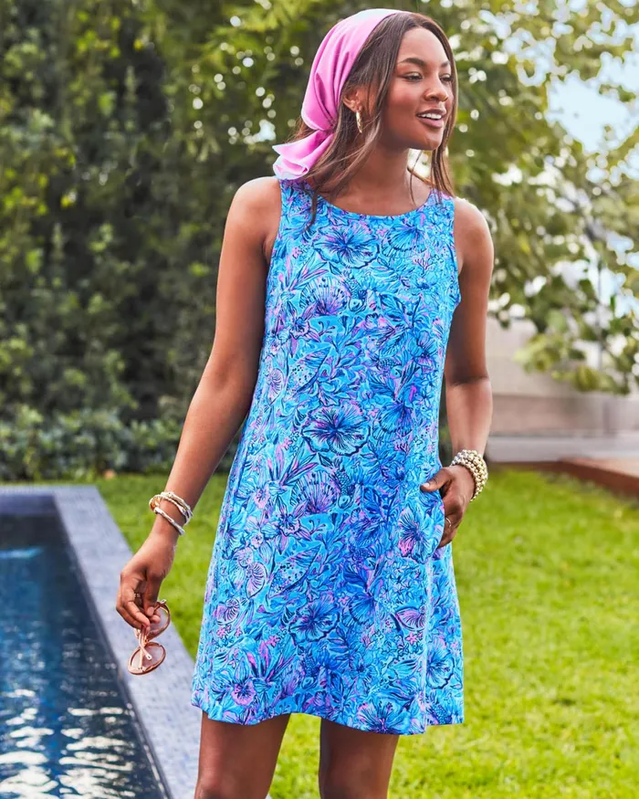 Dresses Women Lilly Pulitzer Camilla Swing Dress Surf Blue Soleil It On Me Dresses Women Lilly Pulitzer Camilla Swing Dress Surf Blue Soleil It On Me