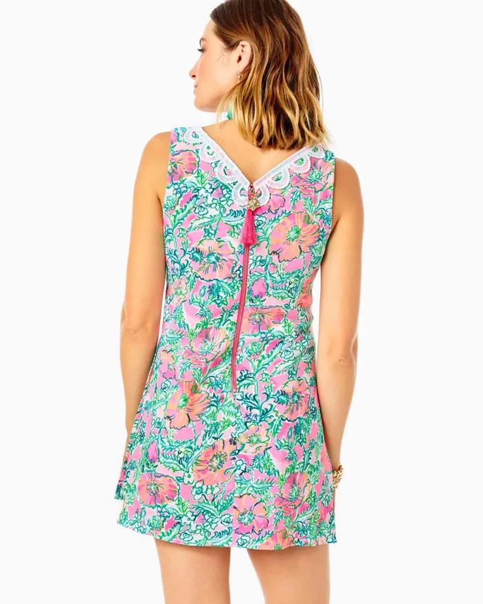 Dresses Women Lilly Pulitzer Ronnie Romper Soleil Pink Perfect Poppy