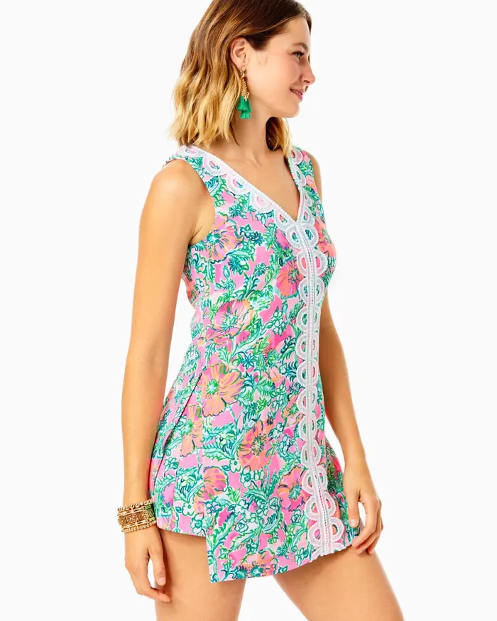 Dresses Women Lilly Pulitzer Ronnie Romper Soleil Pink Perfect Poppy Dresses Women Lilly Pulitzer Ronnie Romper Soleil Pink Perfect Poppy