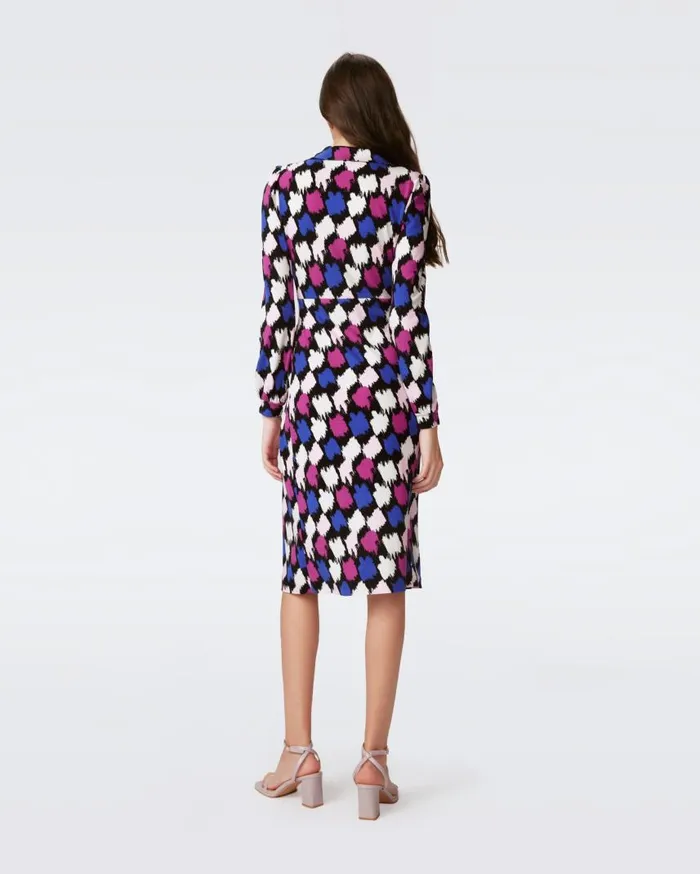 DVF Dresses Women Bogna Dress Brush Tooth Multi