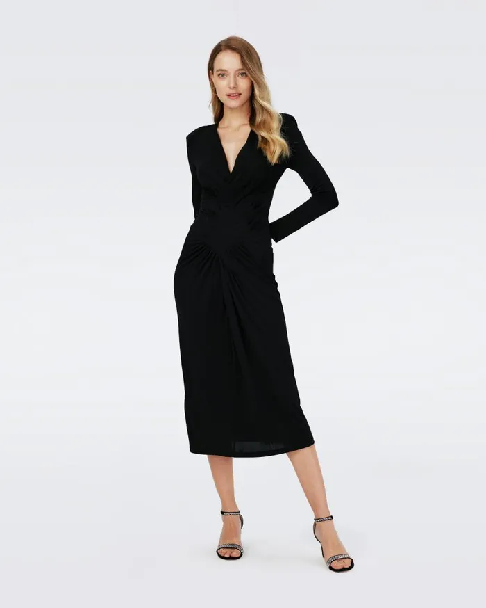 DVF Dresses Women Esselyn Dress Black