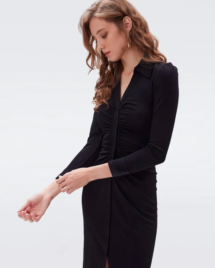 DVF Dresses Women Sheska Dress Black