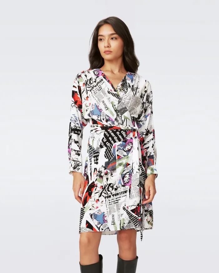 DVF Dresses Women Shia Dress Poster Girl