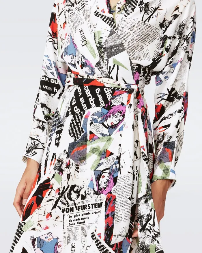 DVF Dresses Women Shia Dress Poster Girl