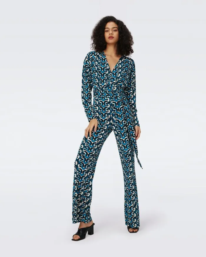 DVF Jumpsuits and Rompers Women Marilou Jumpsuit Interlock