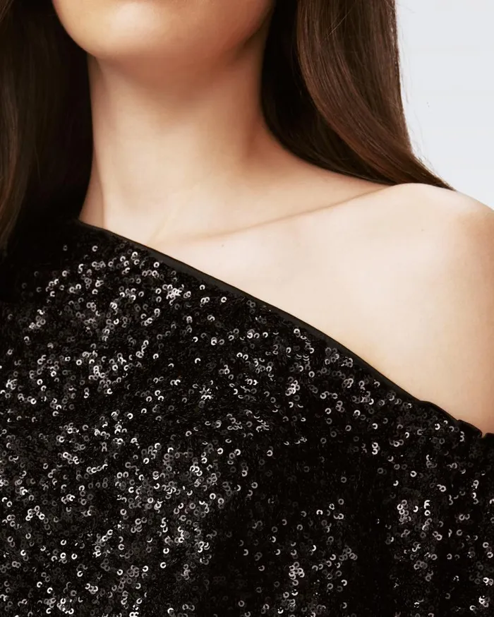 DVF Tops Women Belle Top Black