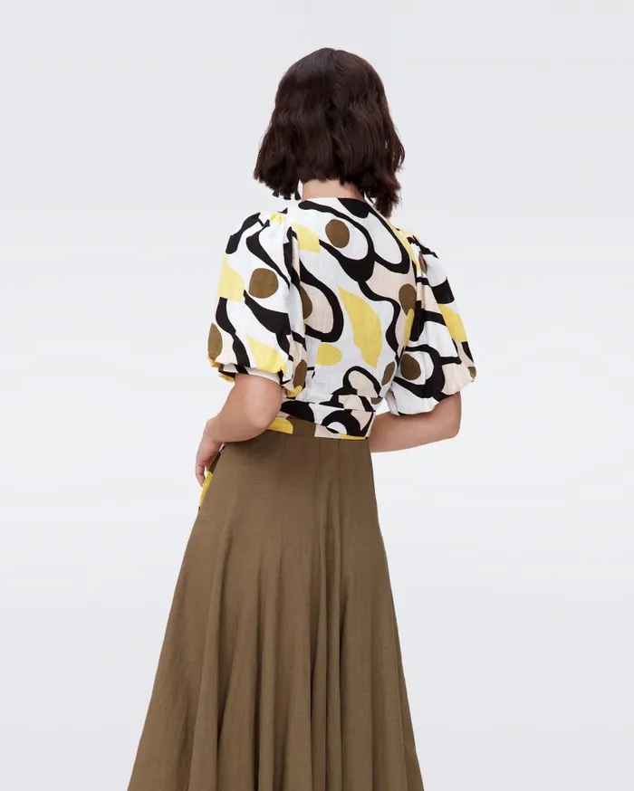 DVF Tops Women Gia Top Mirage Yellow