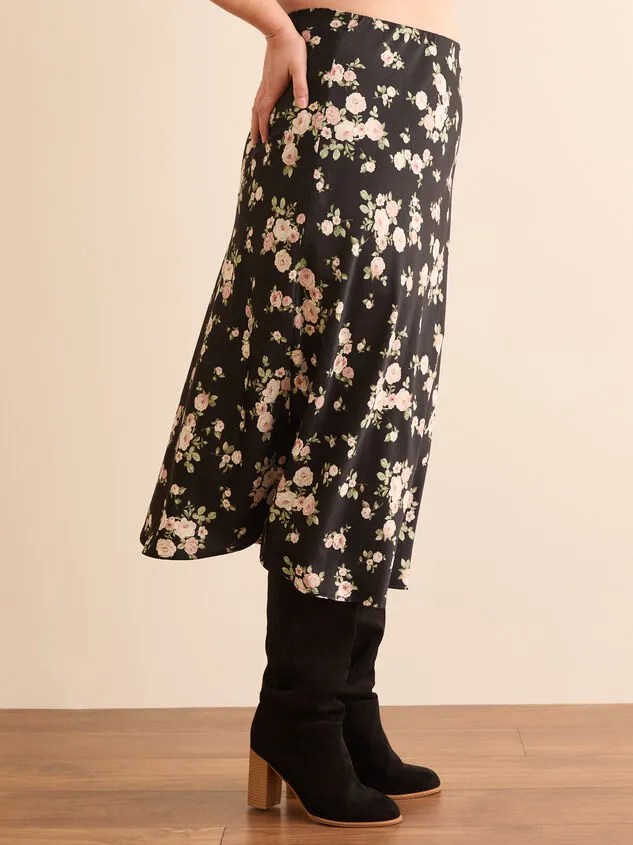 Dylan Floral Maxi Skirt Blackfloral Women Altar039d State Bottoms Dylan Floral Maxi Skirt Blackfloral Women Altar039d State Bottoms