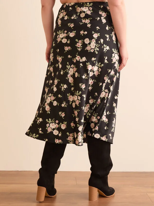 Dylan Floral Maxi Skirt Blackfloral Women Altar039d State Bottoms Dylan Floral Maxi Skirt Blackfloral Women Altar039d State Bottoms