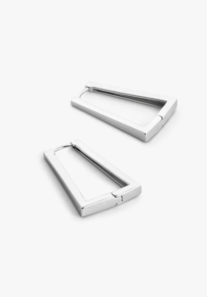 Earrings Women Hush Harvey Hoop Earrings Silver