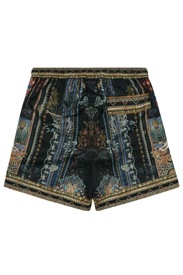 ELASTIC WAIST BOARDSHORT SON OF SEVEN QUEENS Son Of Seven Queens Mens Camilla Boardshorts