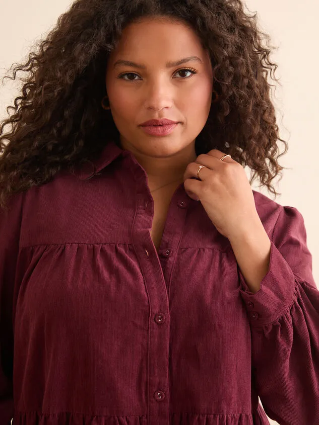 Ella Corduroy Dress Burgundy Women Altar039d State Dresses Ella Corduroy Dress Burgundy Women Altar039d State Dresses
