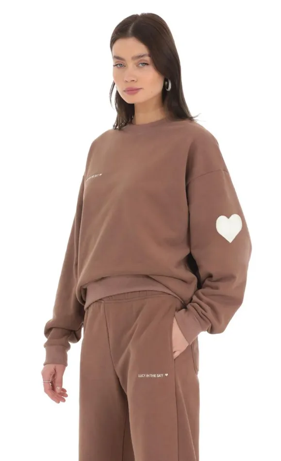 Embroidered Lucy Brown Women LUCY IN THE SKY Loungewear