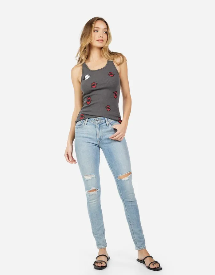 Esmerelda Popeye U0026 Olive Oyl Vintage Black Women Lauren Moshi Tanks