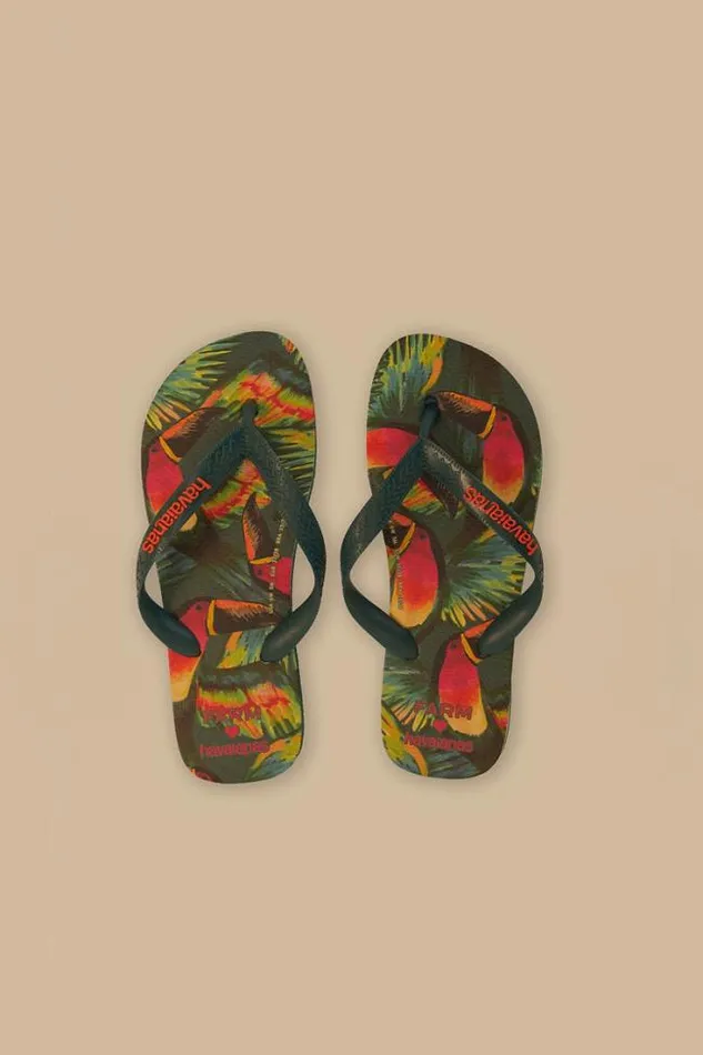 Farm Tuca Havaianas Sandals Women FARM Rio Sandals Farm Tuca Havaianas Sandals Women FARM Rio Sandals