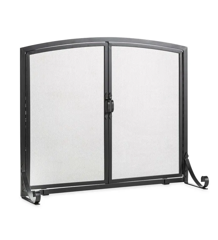 Fireplace and Hearth Arched Top Flat Guard Fireplace Screen With Doors Plow and Hearth Fireplace Screens With Doors Fireplace and Hearth Arched Top Flat Guard Fireplace Screen With Doors Plow and Hearth Fireplace Screens With Doors