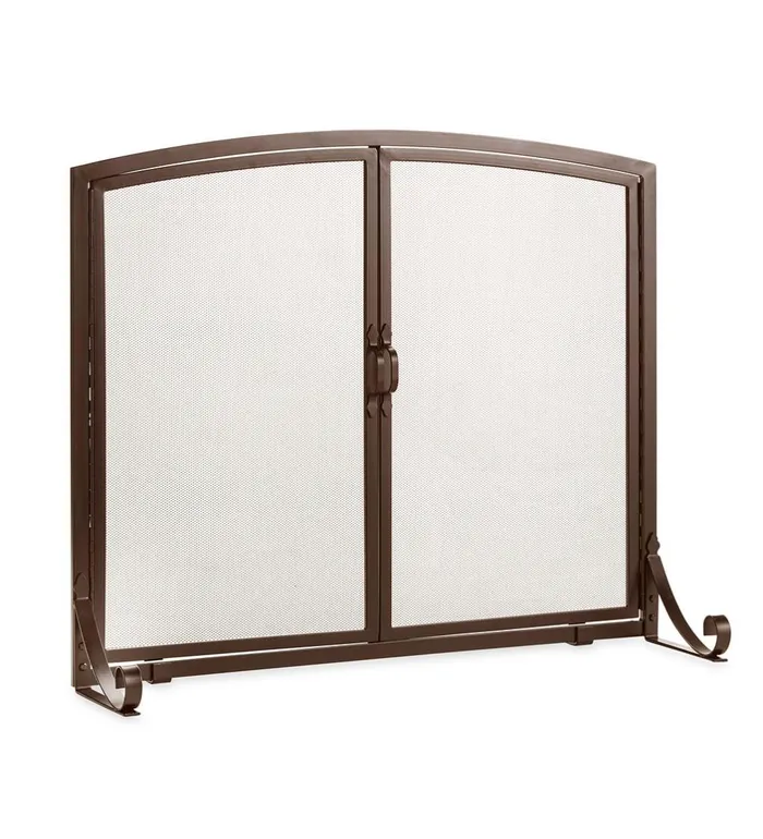 Fireplace and Hearth Arched Top Flat Guard Fireplace Screen With Doors Plow and Hearth Fireplace Screens With Doors Fireplace and Hearth Arched Top Flat Guard Fireplace Screen With Doors Plow and Hearth Fireplace Screens With Doors