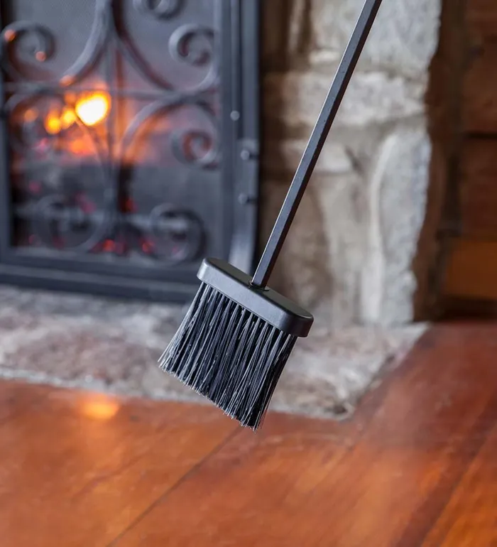 Fireplace and Hearth Compact Size HandForged Fireplace Tool Set 8211 Black Plow and Hearth Wood Stove Accessories Fireplace and Hearth Compact Size HandForged Fireplace Tool Set 8211 Black Plow and Hearth Wood Stove Accessories
