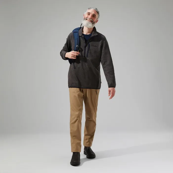 Fleece Men Berghaus Carnell Half Zip 8211 Grey