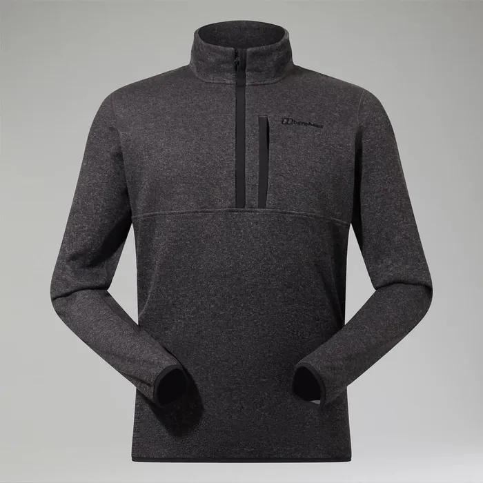 Fleece Men Berghaus Carnell Half Zip 8211 Grey