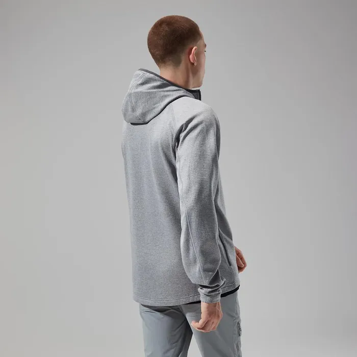 Fleece Men Berghaus Urban Spitzer Hooded Interactive Jacket 8211 Grey