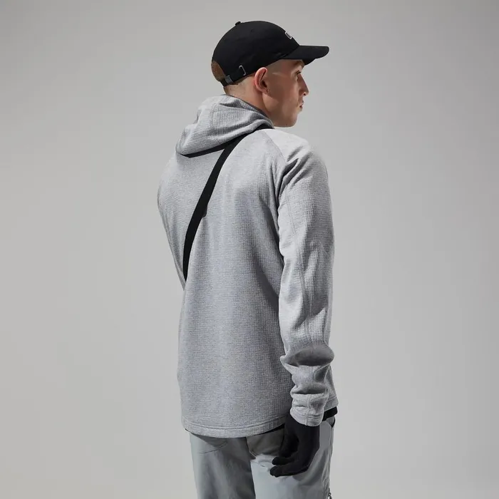 Fleece Men Berghaus Urban Spitzer Hooded Interactive Jacket 8211 Grey