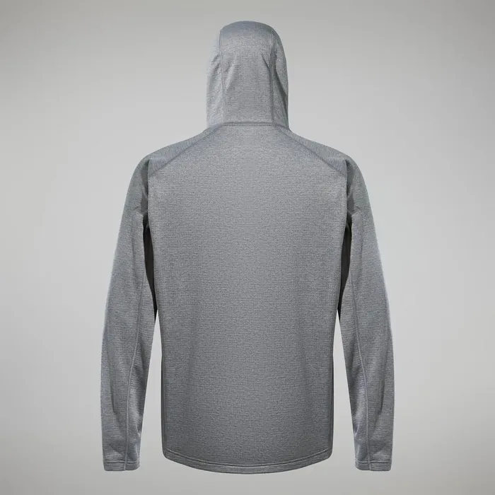 Fleece Men Berghaus Urban Spitzer Hooded Interactive Jacket 8211 Grey