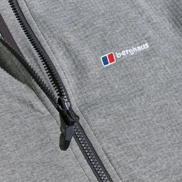 Fleece Men Berghaus Urban Spitzer Hooded Interactive Jacket 8211 Grey