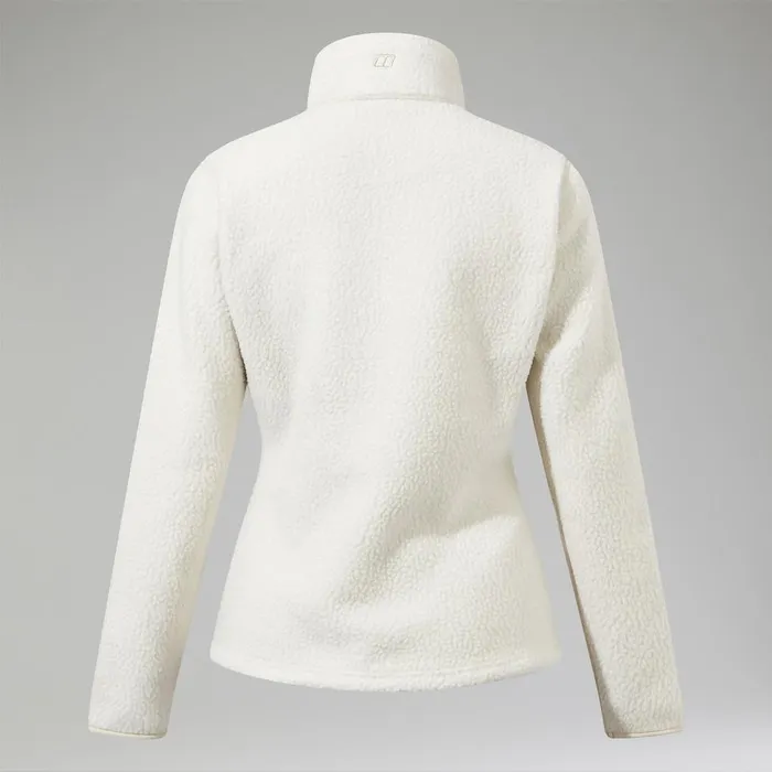 Fleece Women Berghaus Darria Half Zip Fleece 8211 Natural