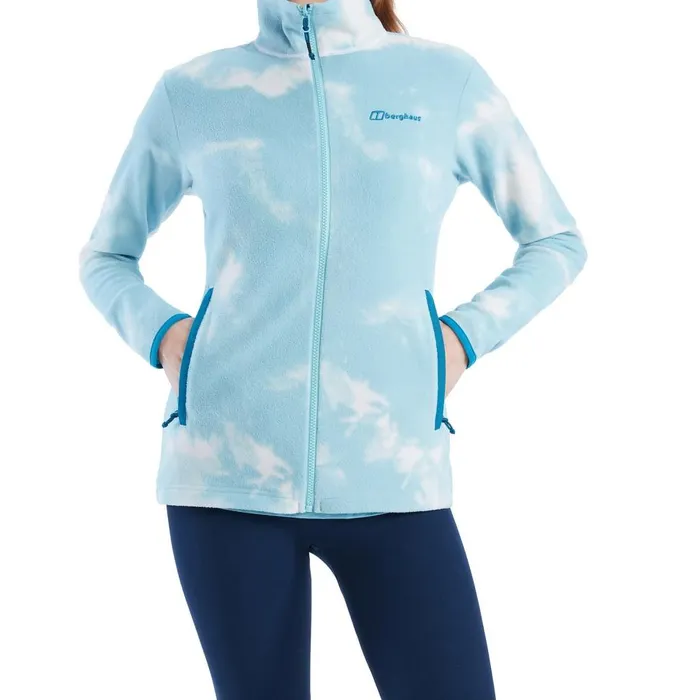 Fleece Women Berghaus Navala Fleece Half Zip 8211 Blue White