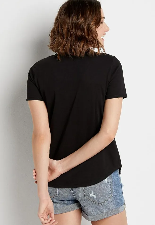Floral Mama Grid Graphic Tee Women Maurices Tops