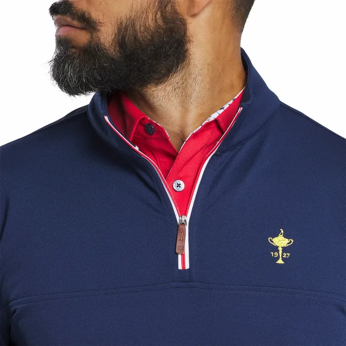 FootJoy Base MidLayers Men 1927 Trophy QuarterZip MidLayer