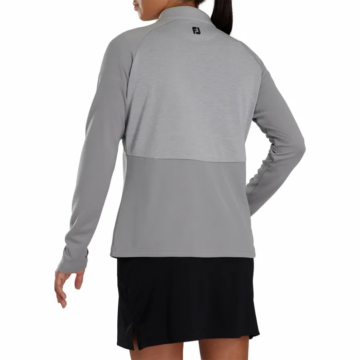 FootJoy Heather Block HalfZip MidLayer Women 8211 FJ Tour Collar Women Base MidLayers