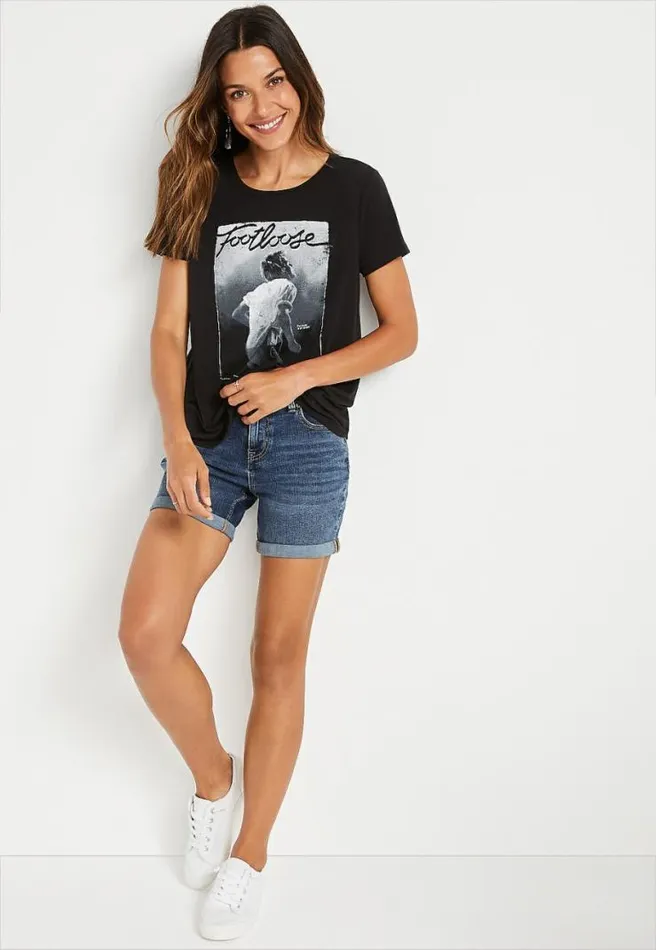 Footloose Graphic Tee Women Maurices Tops